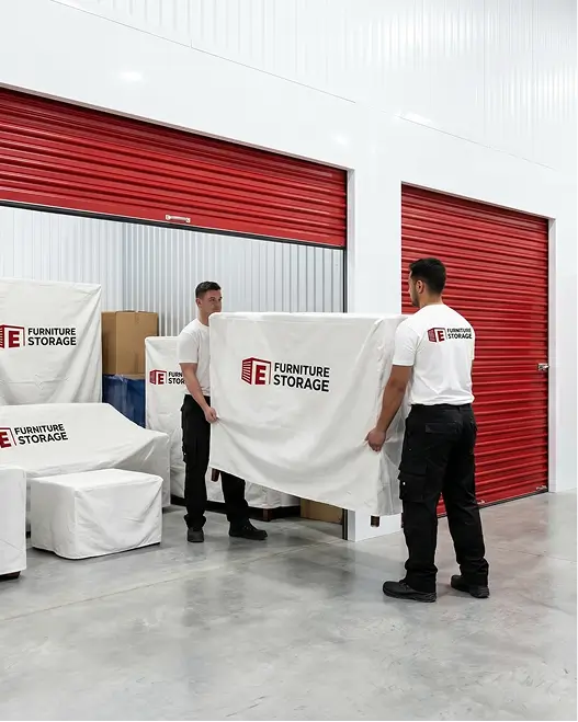 Climate-controlled personal storage Dubai units for household furniture