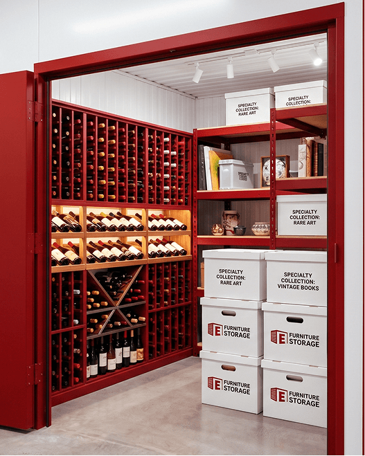 Climate-controlled furniture storage Dubai units for sofas, antiques, and designer pieces