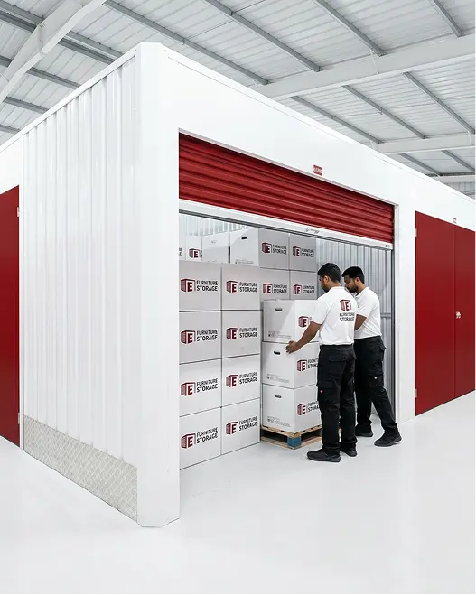 Climate-controlled personal storage Dubai units for household furniture