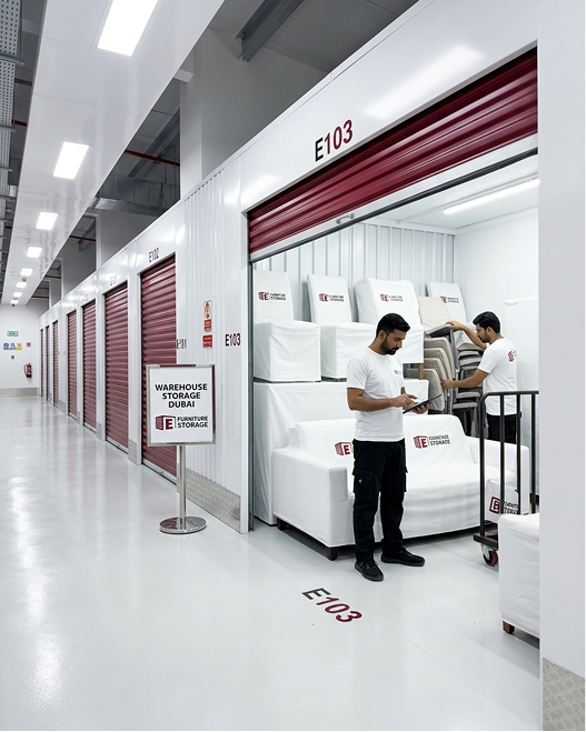 Climate-controlled storage Abu Dhabi to Dubai facility collection