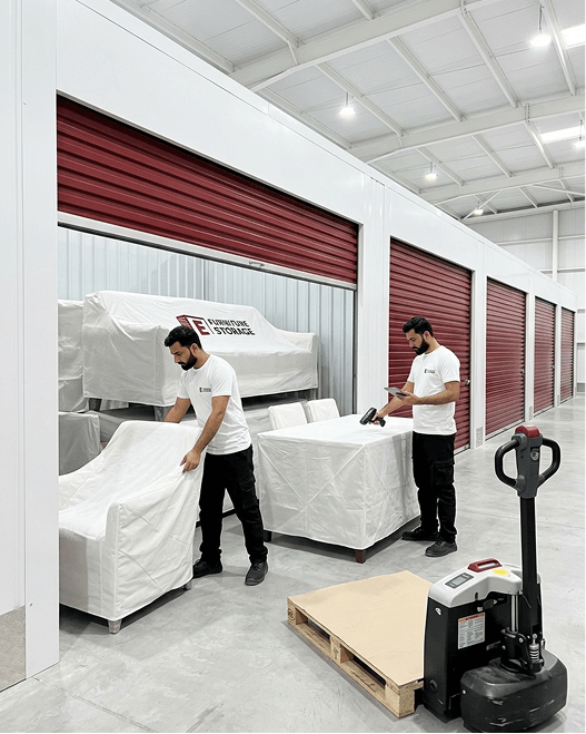Climate-controlled storage Fujairah to Dubai facility collection
