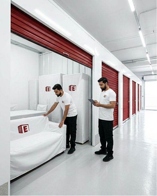 Climate-controlled storage Ras Al Khaimah to Dubai facility collection